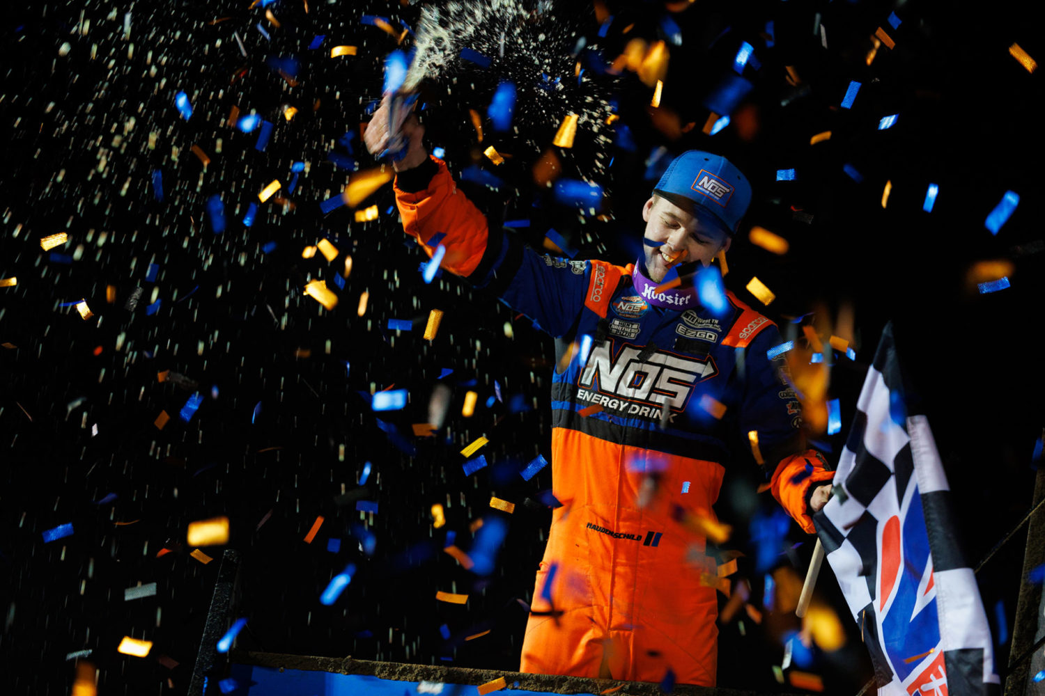 Sheldon Haudenschild Won a Thriller on Friday at Volusia Speedway Park