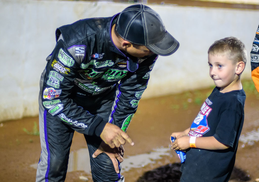 Max Blair and his son Mclane