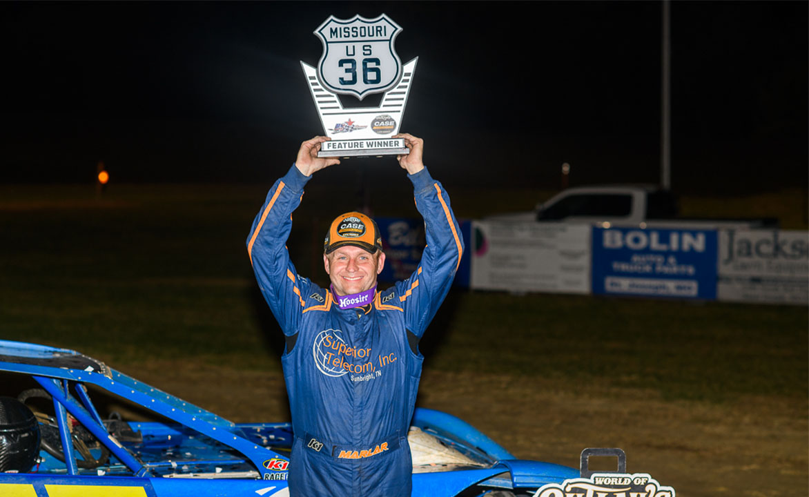 Mike Marlar celebrates at US 36