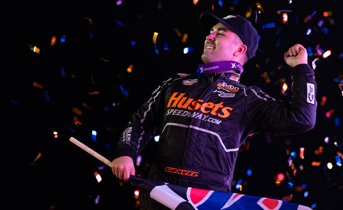 David Gravel Celebrating