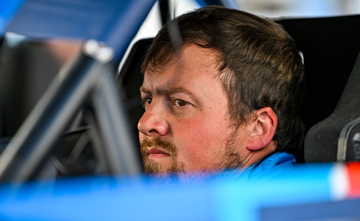 Brandon Sheppard in his Longhorn Chassis