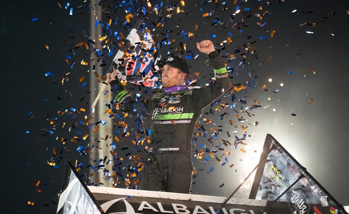 Carson Macedo Celebrating Wilmot