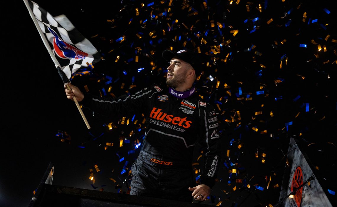 David Gravel Celebrating