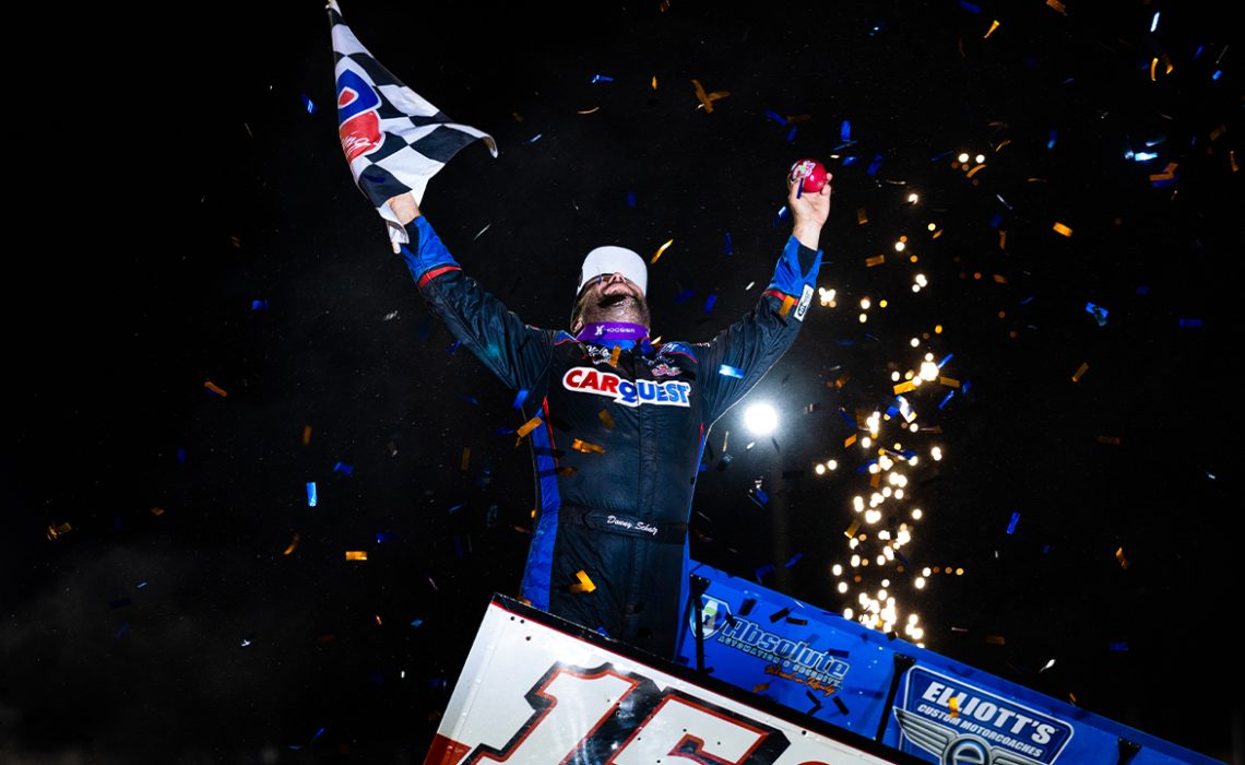 Donny Schatz Celebrating