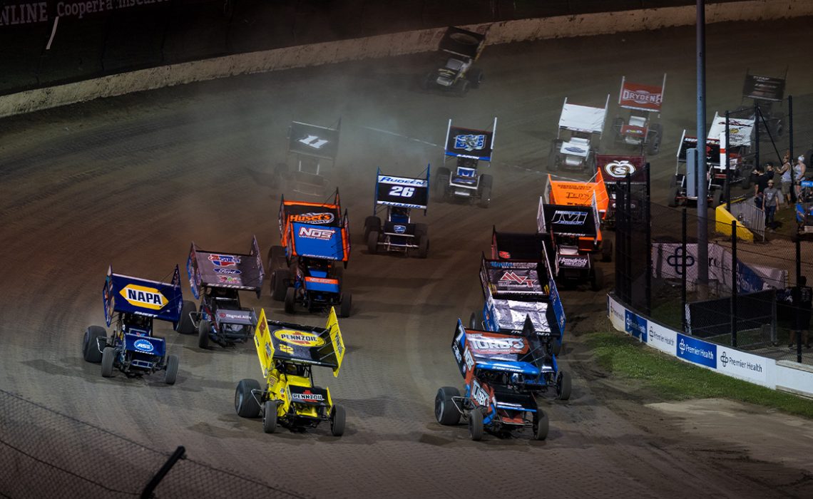 Eldora Speedway Feature Start