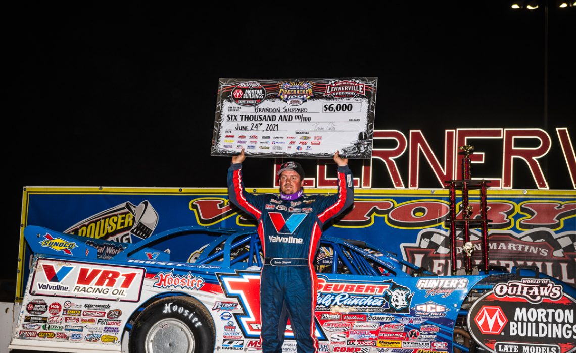 Brandon Sheppard wins at Lernerville