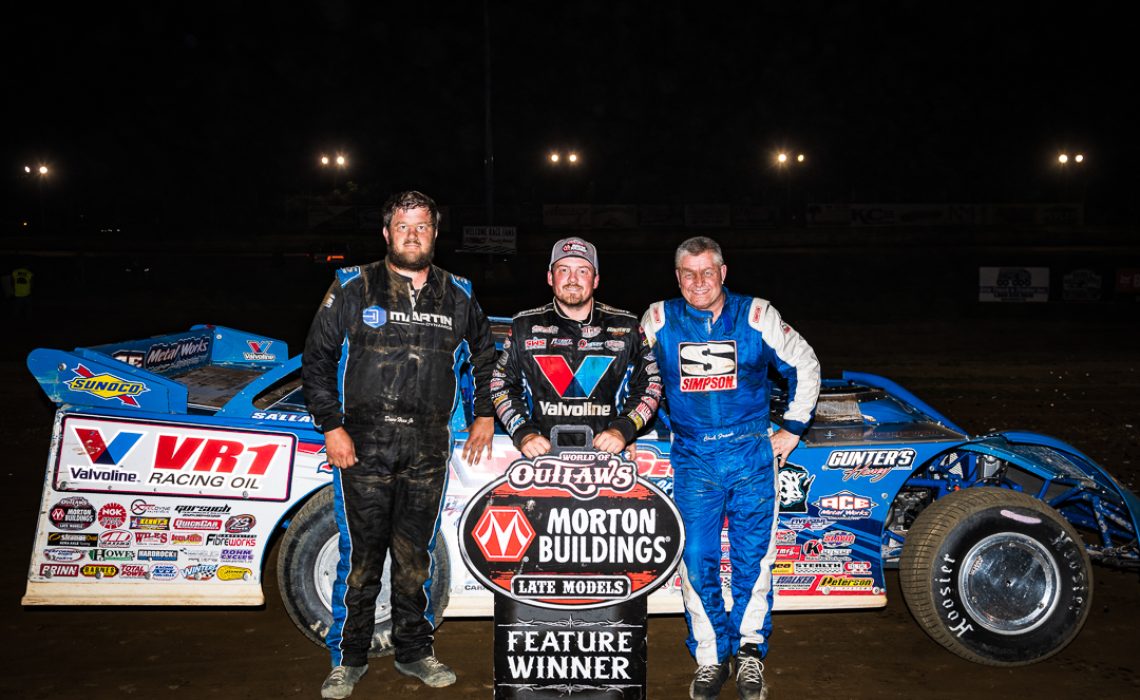 Top 3 at Eriez Speedway