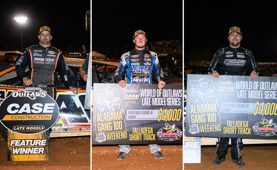 Talladega Short Track Friday winners