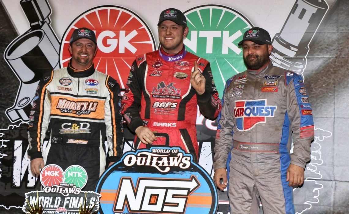 World Finals Sprint Car Podium - night 2