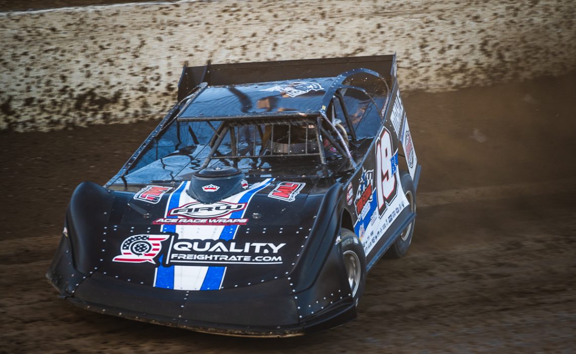 Gustin finishes 2nd at Eldora