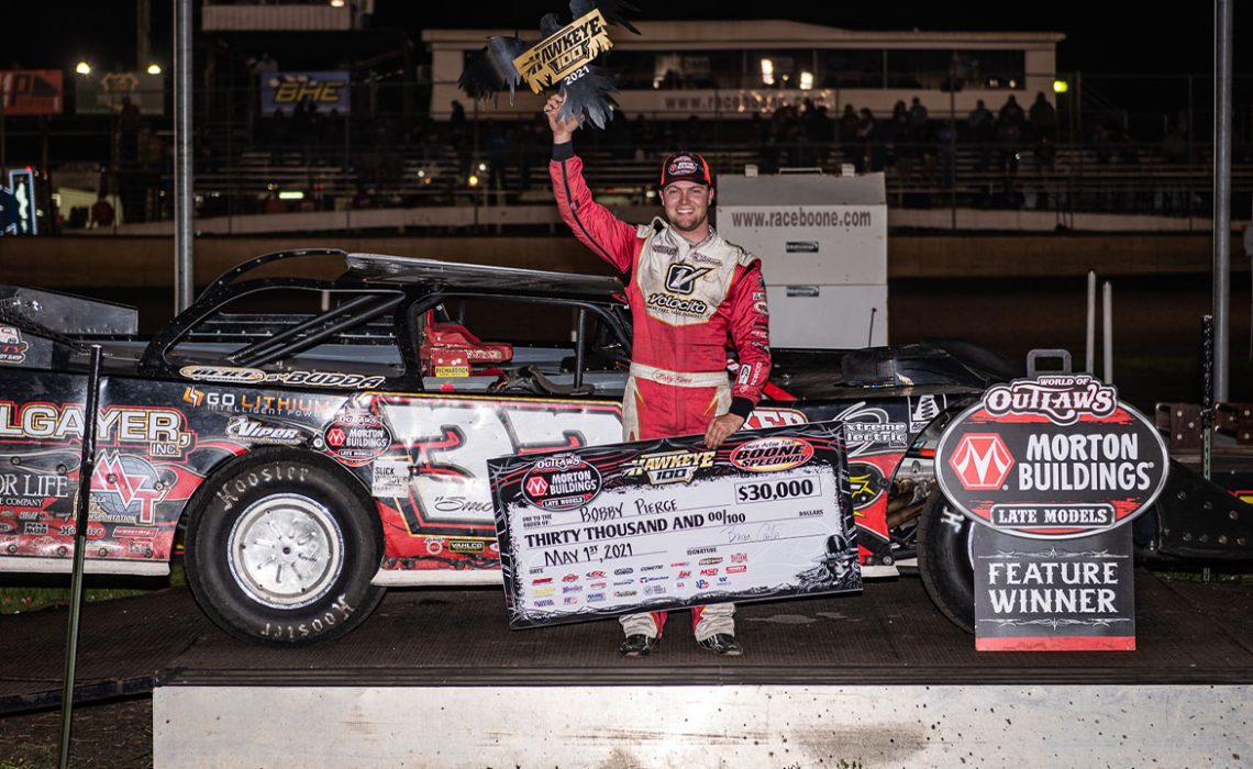 Bobby Pierce wins at Boone