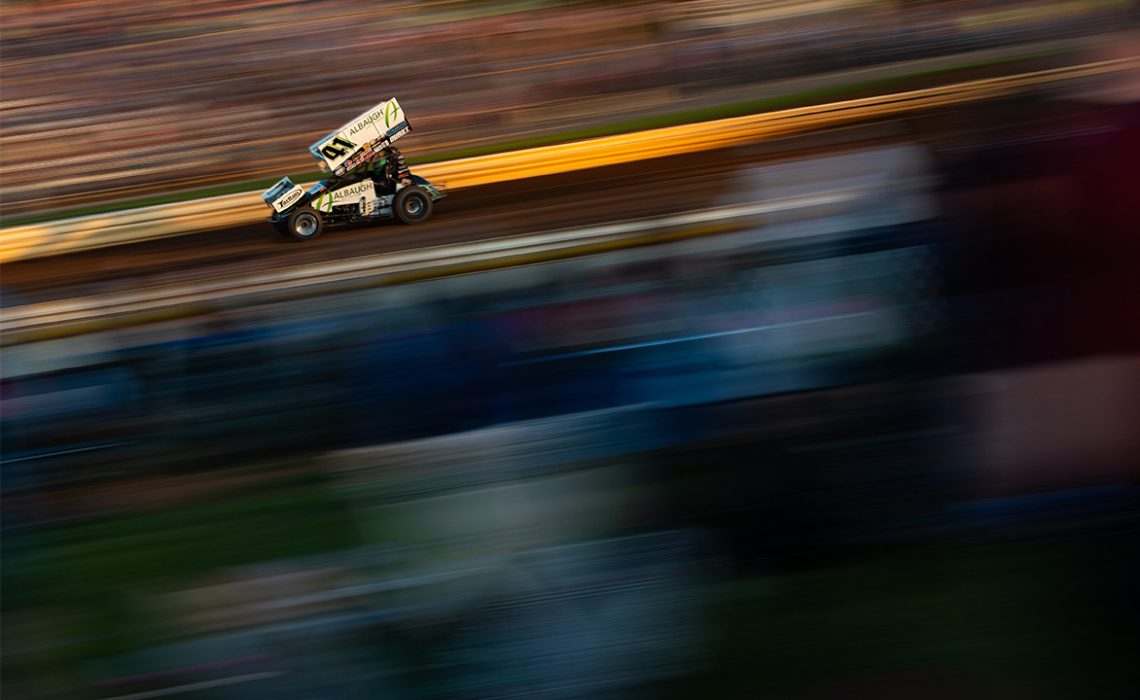 Carson Macedo at Lincoln Speedway