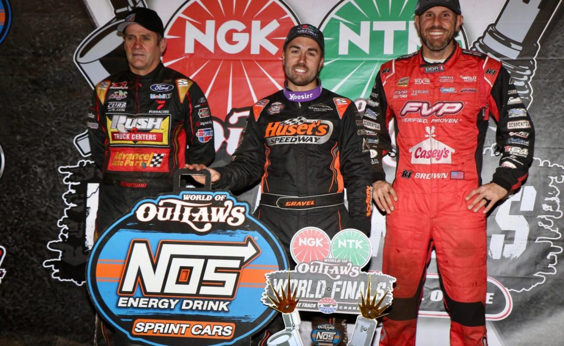 World Finals Sprint Car Podium