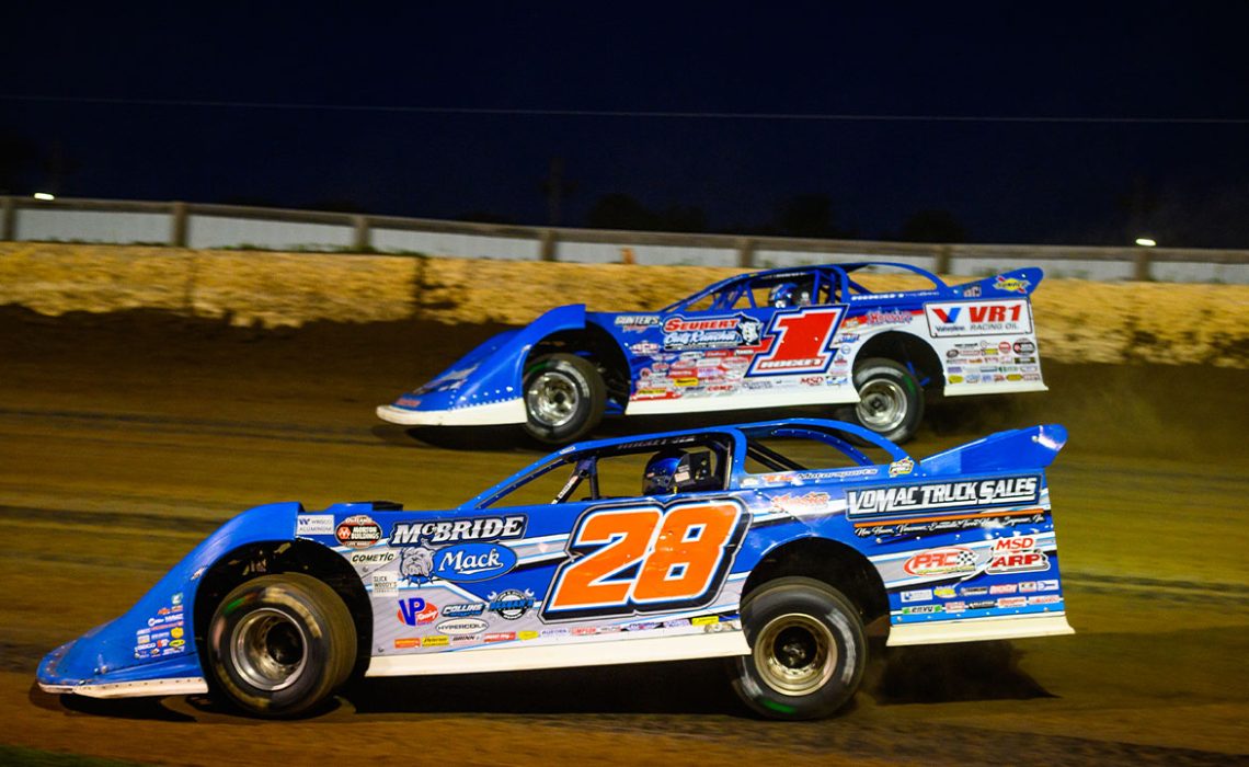 Dennis Erb Jr. and Brandon Sheppard Race side-by-side