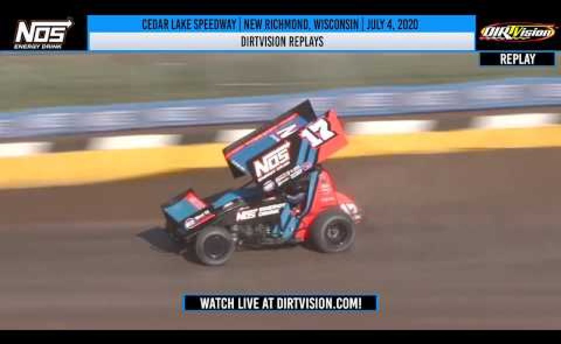 DIRTVISION REPLAYS | Cedar Lake Speedway July 4, 2020