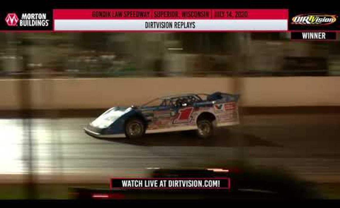 DIRTVISION REPLAYS | Gondik Law Speedway July 11, 2020