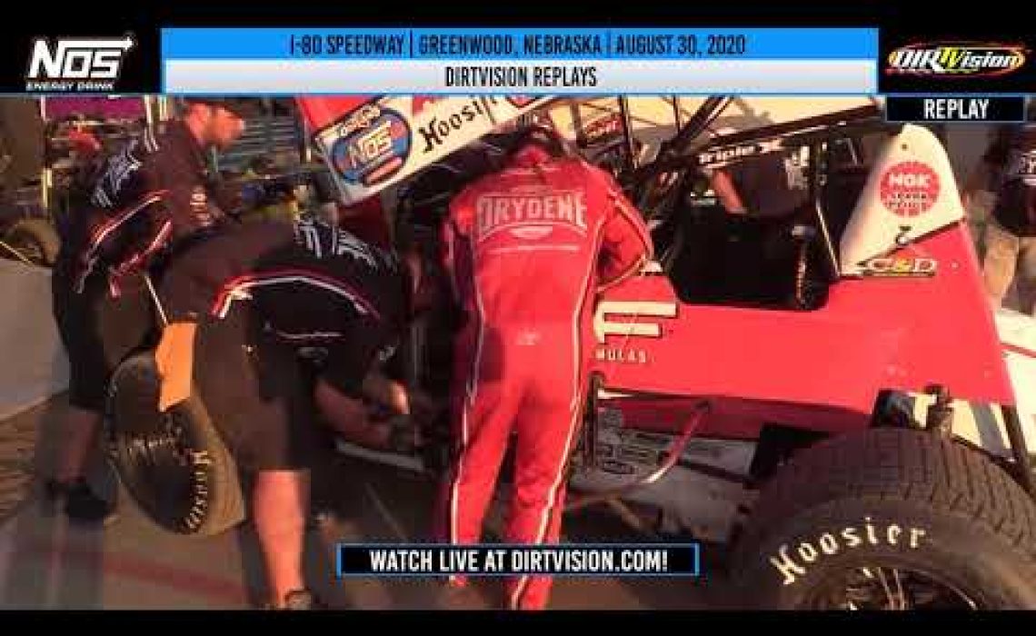 DIRTVISION REPLAYS | I-80 Speedway August 30th, 2020