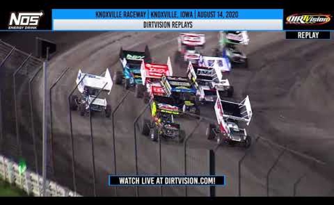 DIRTVISION REPLAYS | Knoxville Raceway August 14, 2020