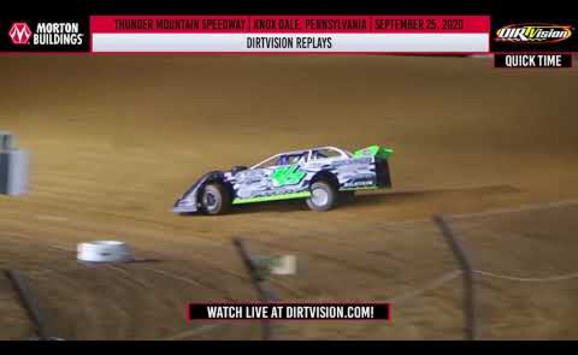 DIRTVISION REPLAYS | Thunder Mountain Speedway September 25, 2020