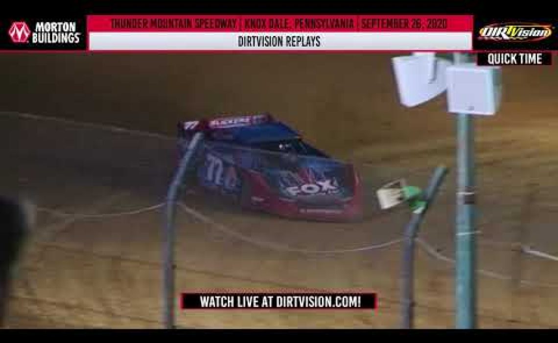 DIRTVISION REPLAYS | Thunder Mountan Speedway September 26, 2020