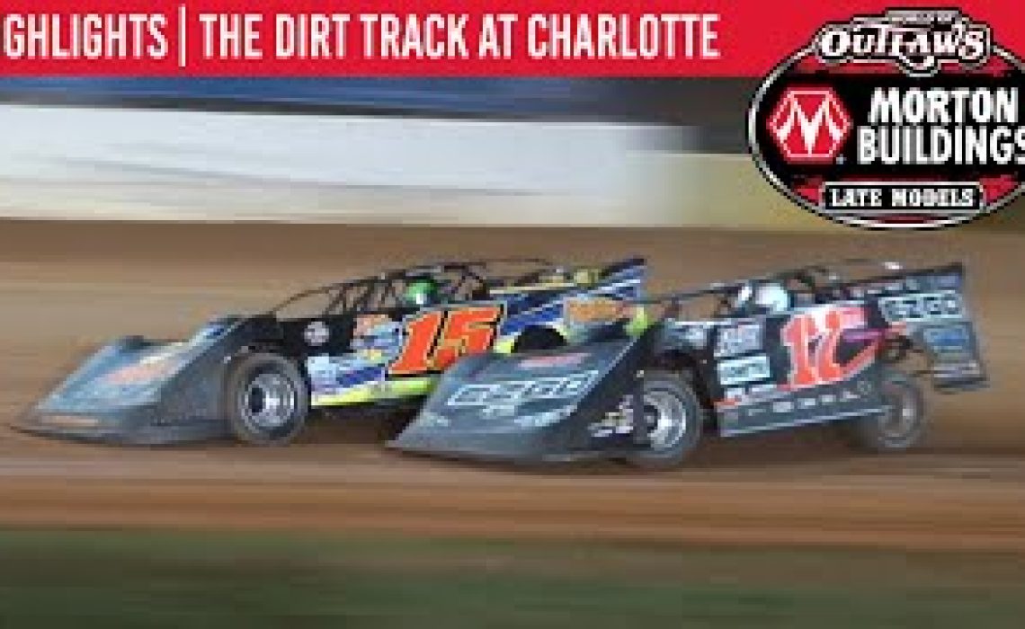 World of Outlaws Morton Buildings Late Models Dirt Track at Charlotte November 4, 2020 | HIGHLIGHTS