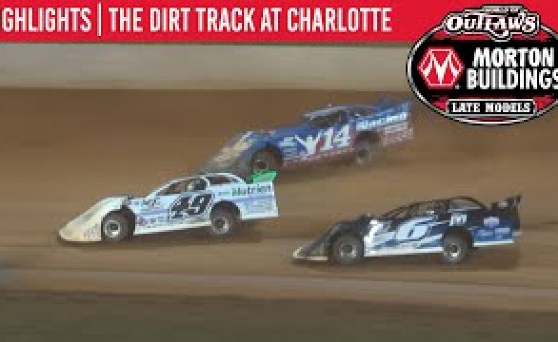 World of Outlaws Morton Buildings Late Models Dirt Track at Charlotte November 5, 2020 | HIGHLIGHTS