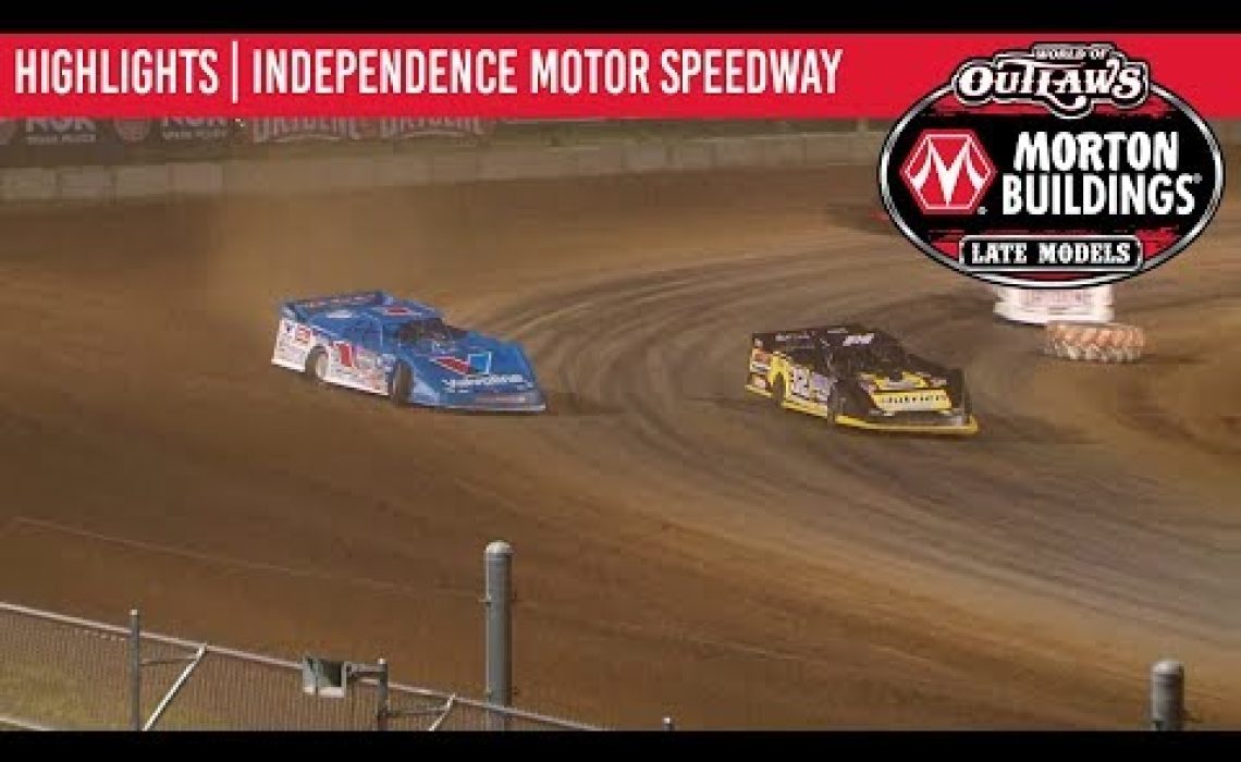 World of Outlaws Morton Buildings Late Models Independence Motor Speedway July 5, 2019 | HIGHLIGHTS