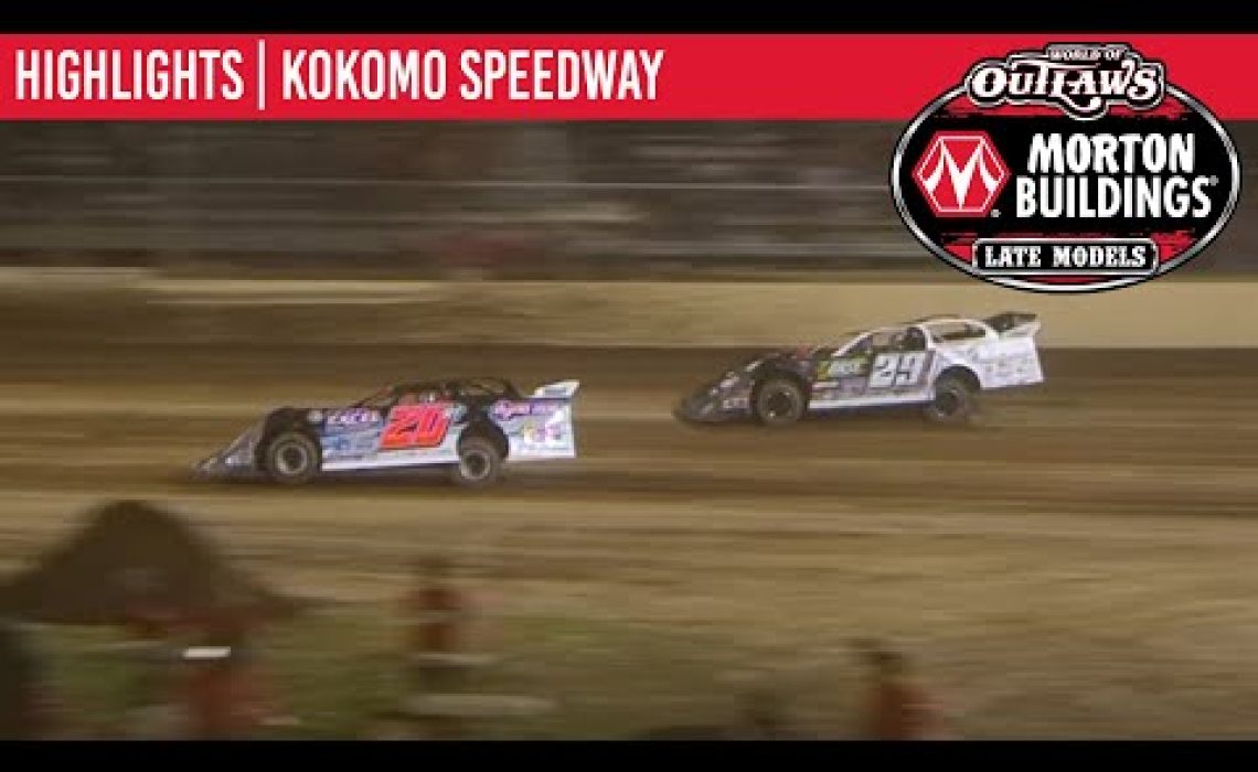 World of Outlaws Morton Buildings Late Models Showdown 2 Kokomo Speedway, July 31, 2020 | HIGHLIGHTS