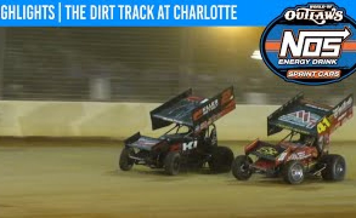 World of Outlaws NOS Energy Drink Sprint Cars Dirt Track at Charlotte November 7, 2020 | HIGHLIGHTS