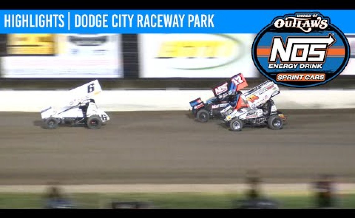 World of Outlaws NOS Energy Drink Sprint Cars Dodge City Raceway September 12, 2020 | HIGHLIGHTS