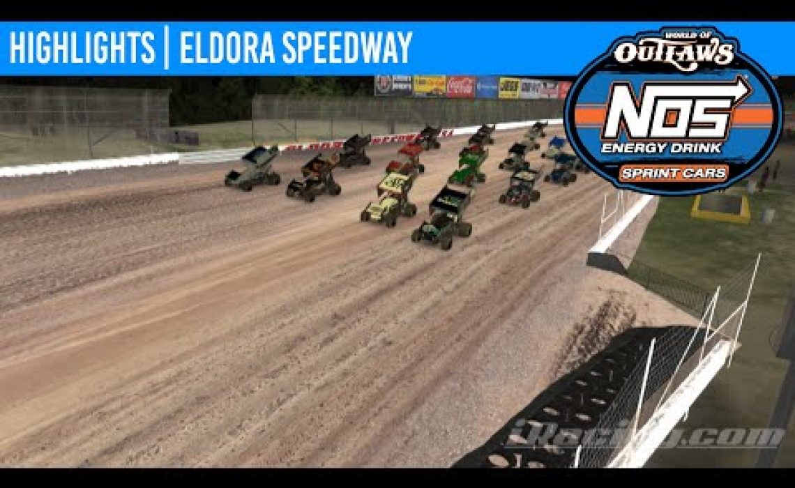 World of Outlaws NOS Energy Drink Sprint Cars Eldora Speedway, April 26th, 2020 | HIGHLIGHTS