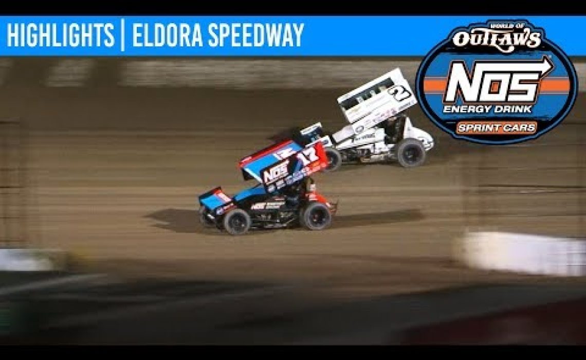 World of Outlaws NOS Energy Drink Sprint Cars Eldora Speedway, September 27th, 2019 | HIGHLIGHTS